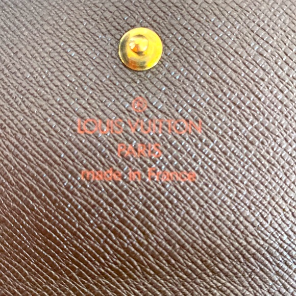 Louis Vuitton brown pattern Elise wallet - Picture 7 of 12